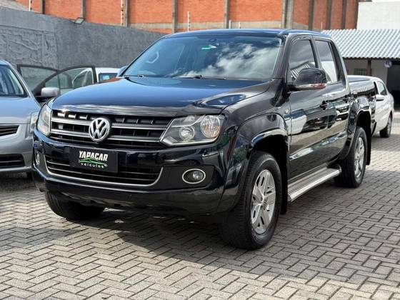VOLKSWAGEN AMAROK 2.0 HIGHLINE 4X4 CD 16V TURBO INTERCOOLER DIESEL 4P AUTOMÁTICO VOLKSWAGEN AMAROK 2.0 HIGHLINE 4X4 CD 16V TURBO INTERCOOLER DIESEL 4P AUTOMÁTICO